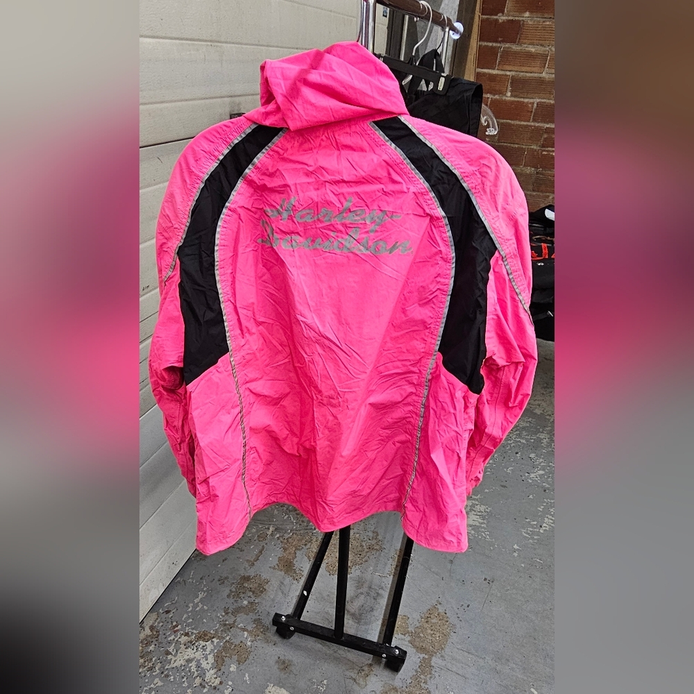 Harley-Davidson Pink and Black Jacket
